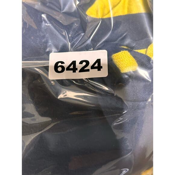 University of Michigan Hoodie Mens S Blue Yellow Stadium Athletics Wolverines - Picture 7 of 7